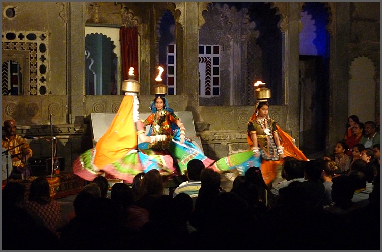 Evening show in Udaipur