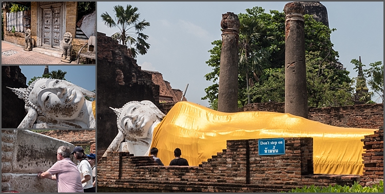 Wat Yai Chaimongkhon Ayutthaya, Thailand