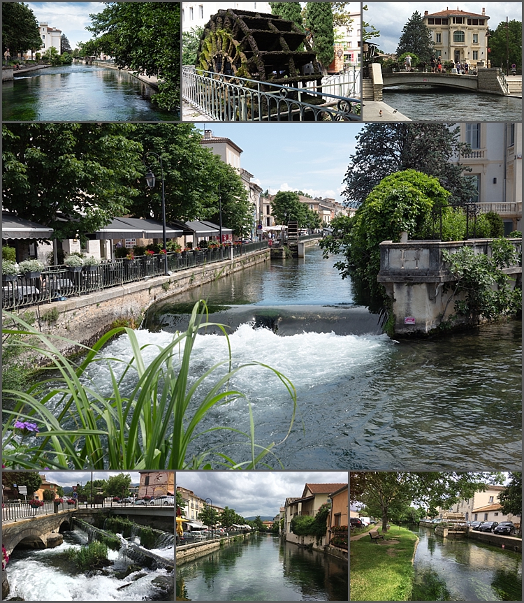 L'Isle-sur-la-Sorgue, Venice of Provence.