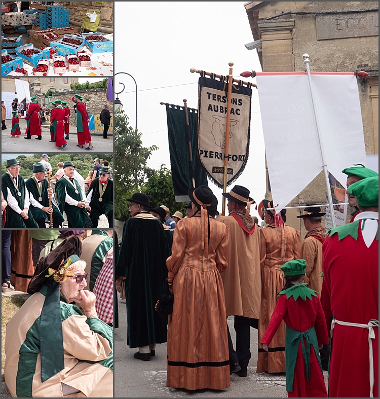 Cherry festival at Venasque