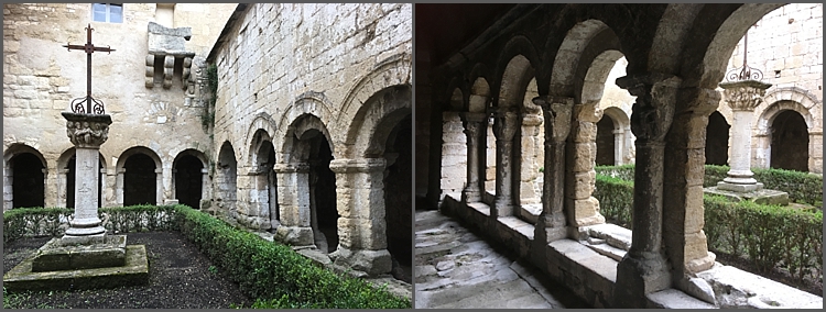 Cavaillon Cathedral, the cloister.
