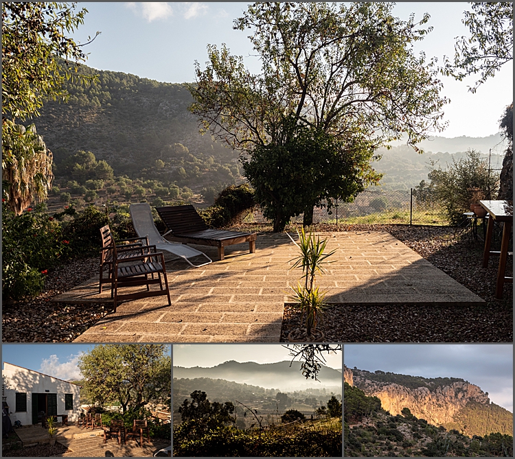 Beautiful views of Tramuntana mountain range