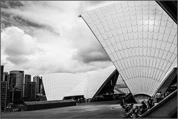 Front of the Sydney Opera House