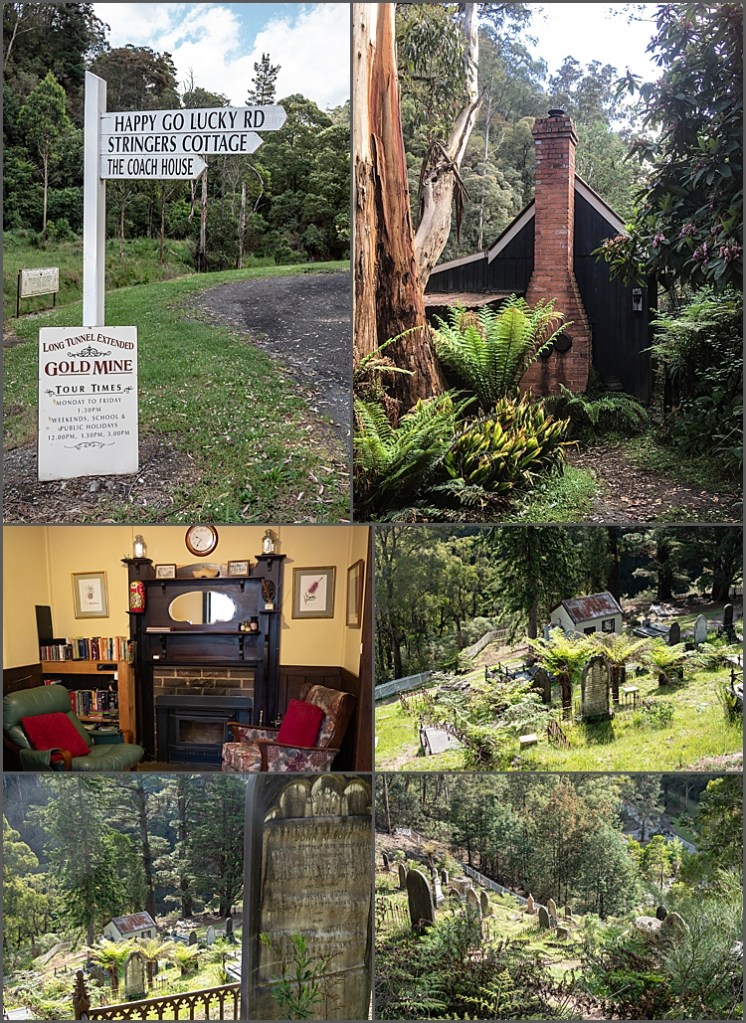 Miners Cottage in Walhalla and the Cemetery