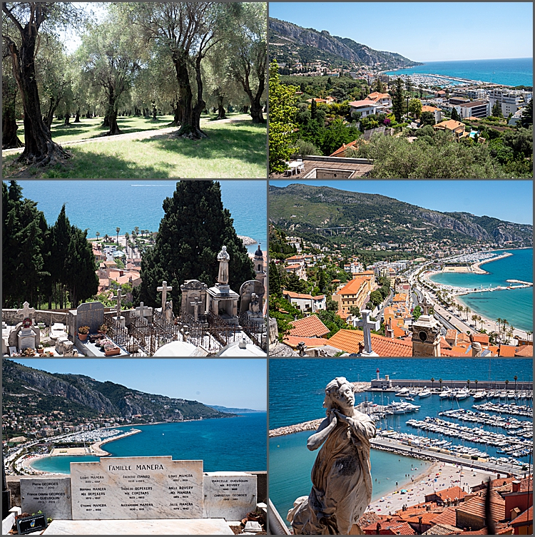 Cemetery du vieux chateau, Menton
