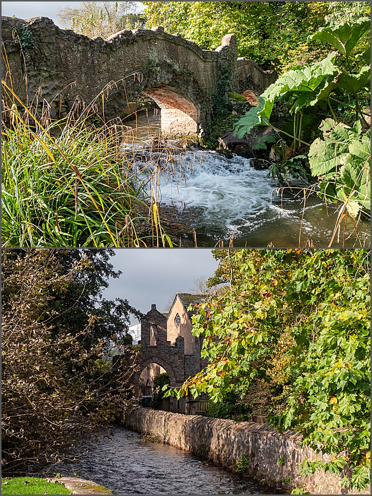 Mill Gardens at Dunster Castle, Somerset